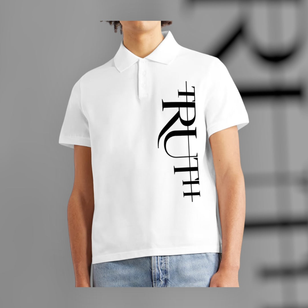 White/Black Truth Polo