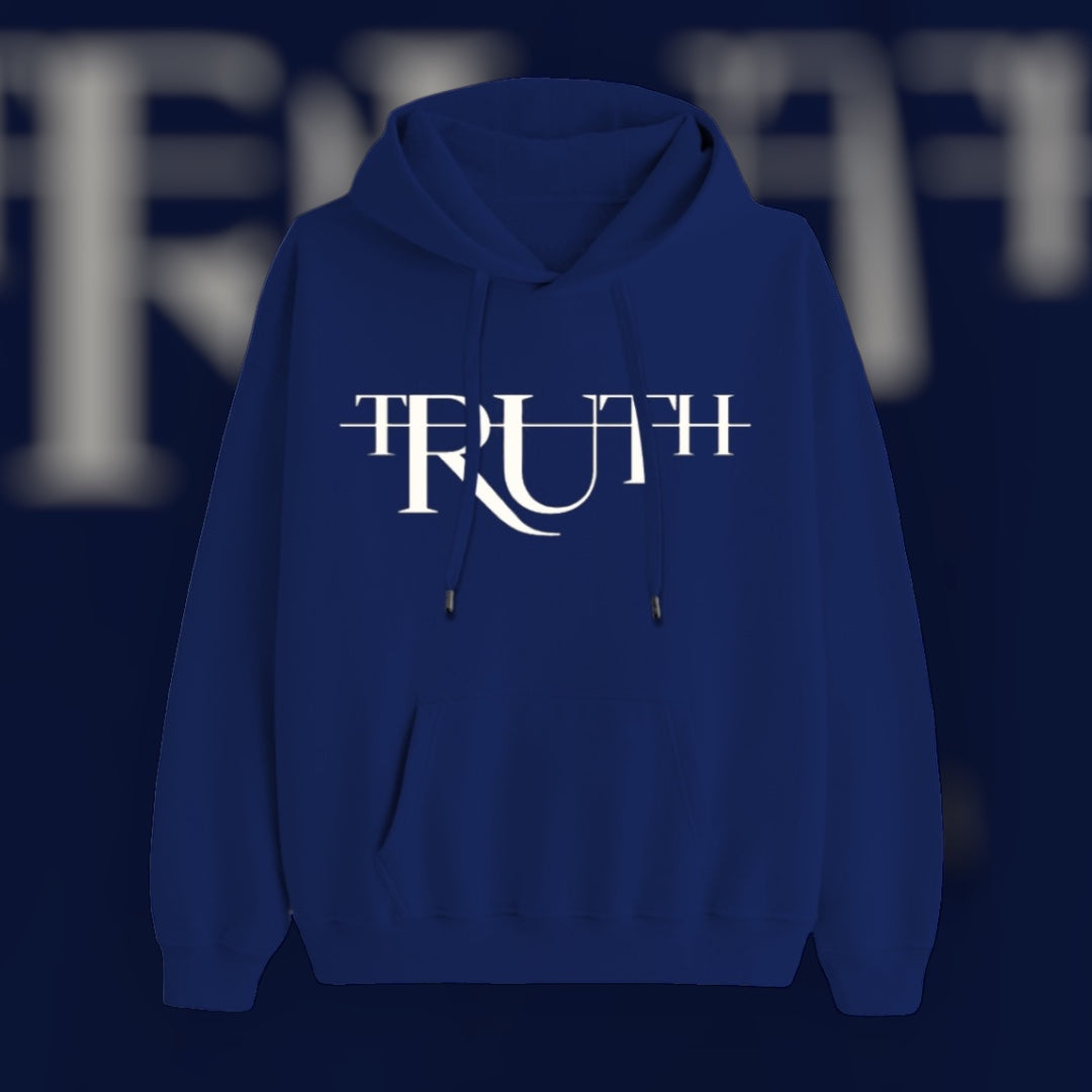 Navy/White Truth Hoodie