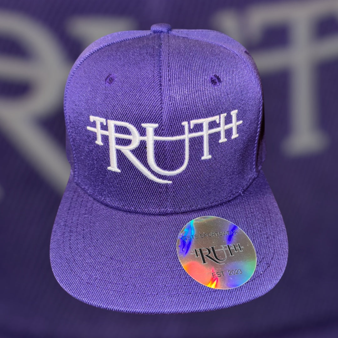 Purple/White Truth Hat
