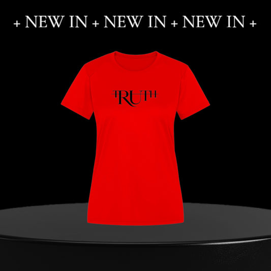 Red/Black Truth Ladies T-Shirt