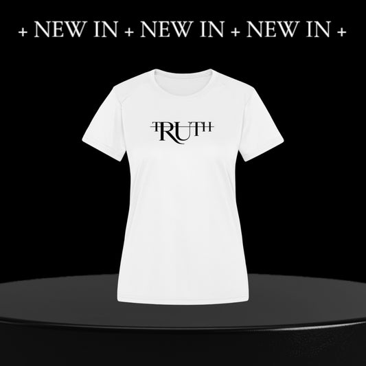 White/Black Truth Ladies T-Shirt