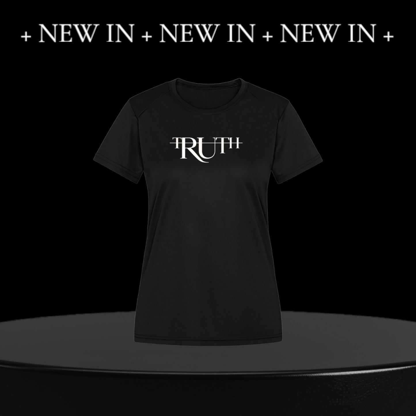 Black/White Truth Ladies T-Shirt
