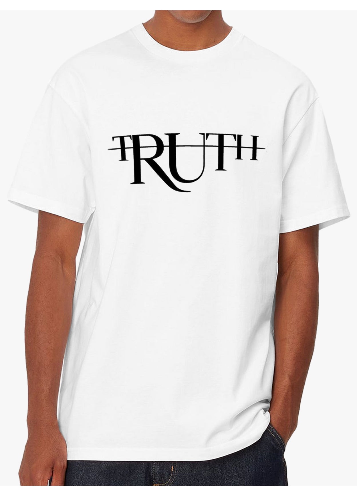 White/Black Truth T-Shirt