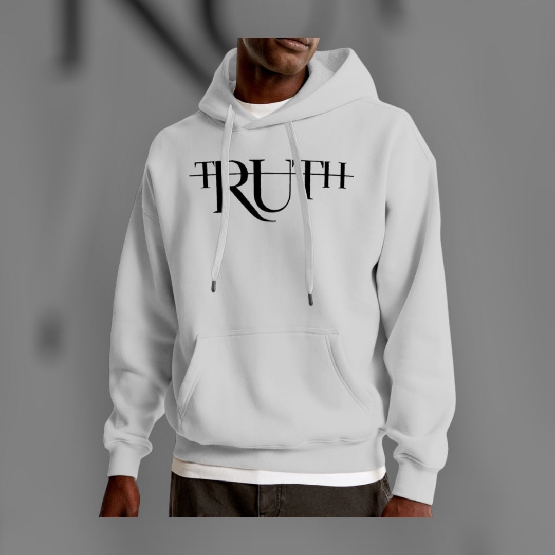 White/Black Truth Hoodie
