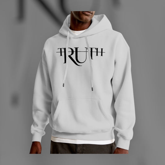 White/Black Truth Hoodie