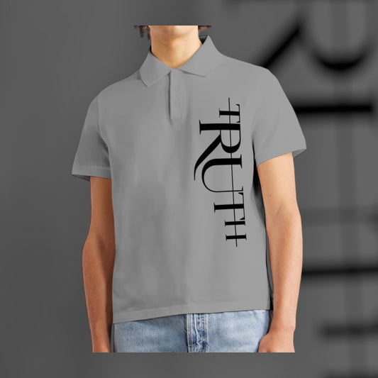 Gray/Black Truth Polo
