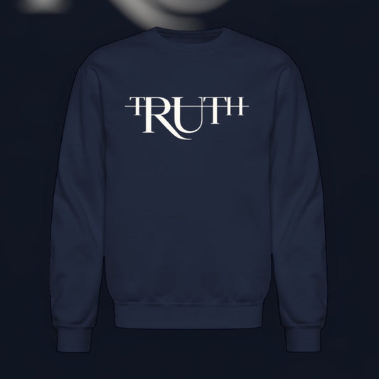Navy/White Truth Sweatshirt