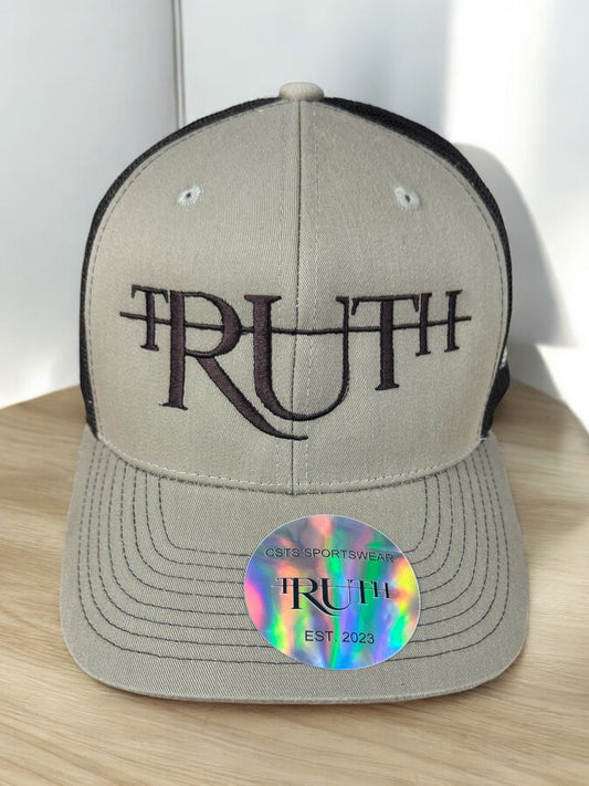 Khaki/Brown Truth Trucker Hat