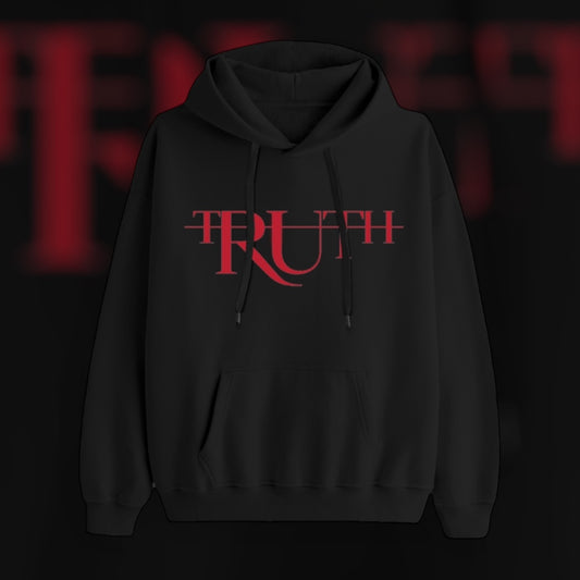 Black/Red Truth Hoodie