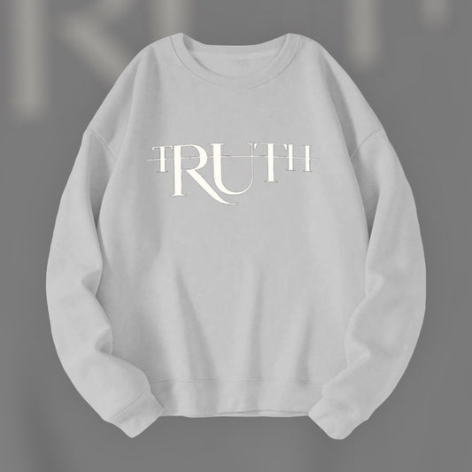 Gray/White Truth Sweatshirt