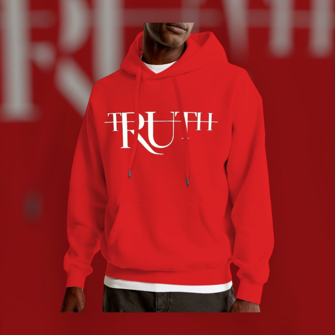 Red/White Truth Hoodie