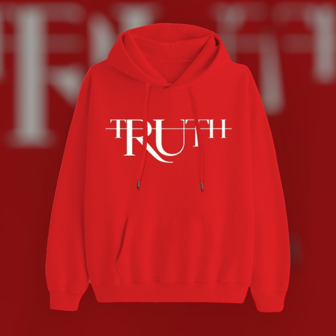 Red/White Truth Hoodie