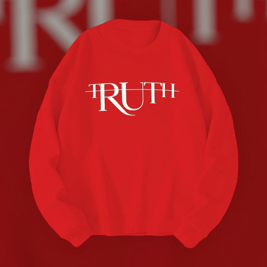 Red/White Truth Sweatshirt