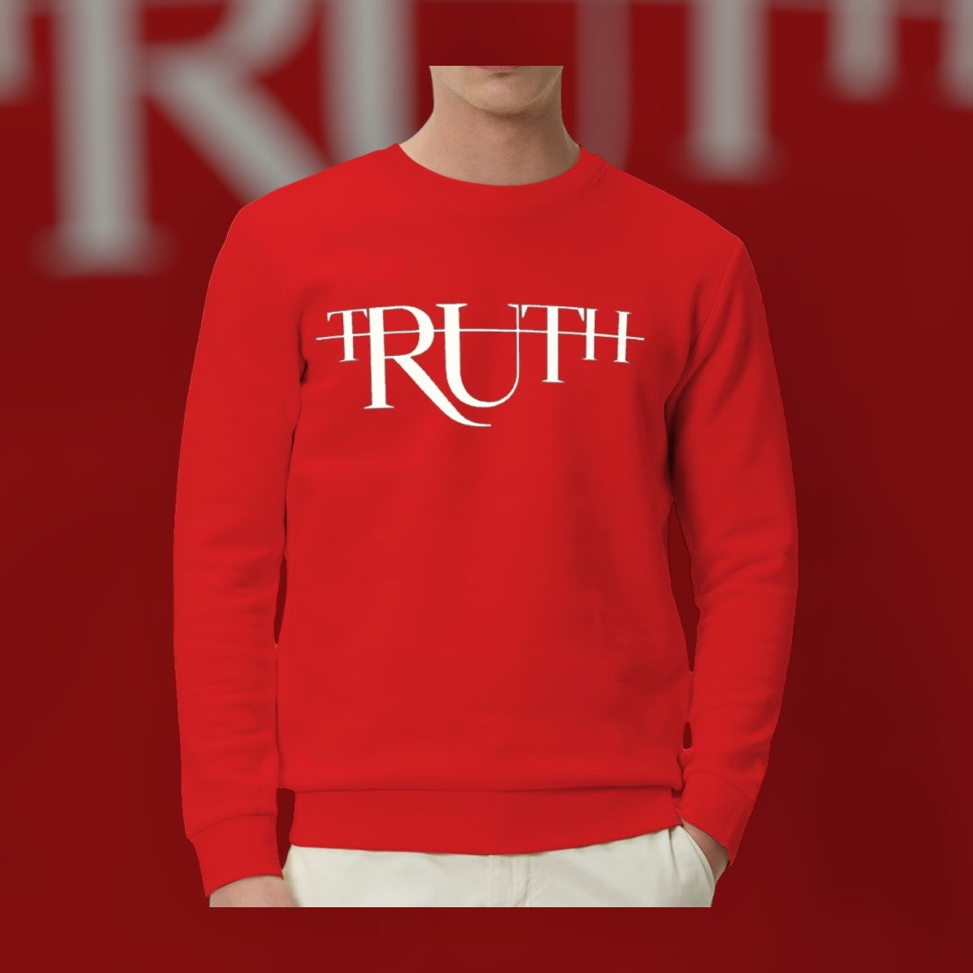 Red/White Truth Sweatshirt