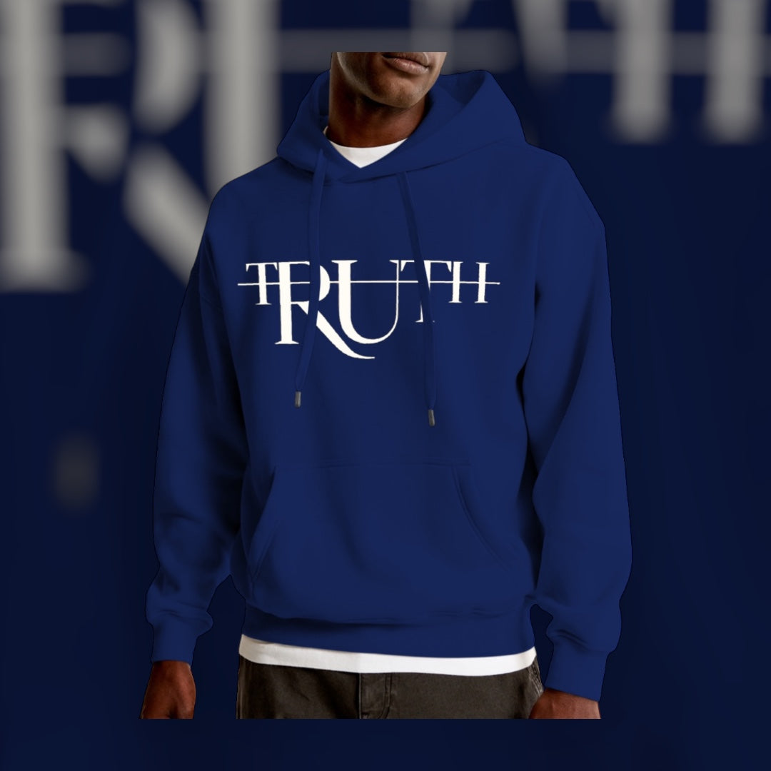 Navy/White Truth Hoodie