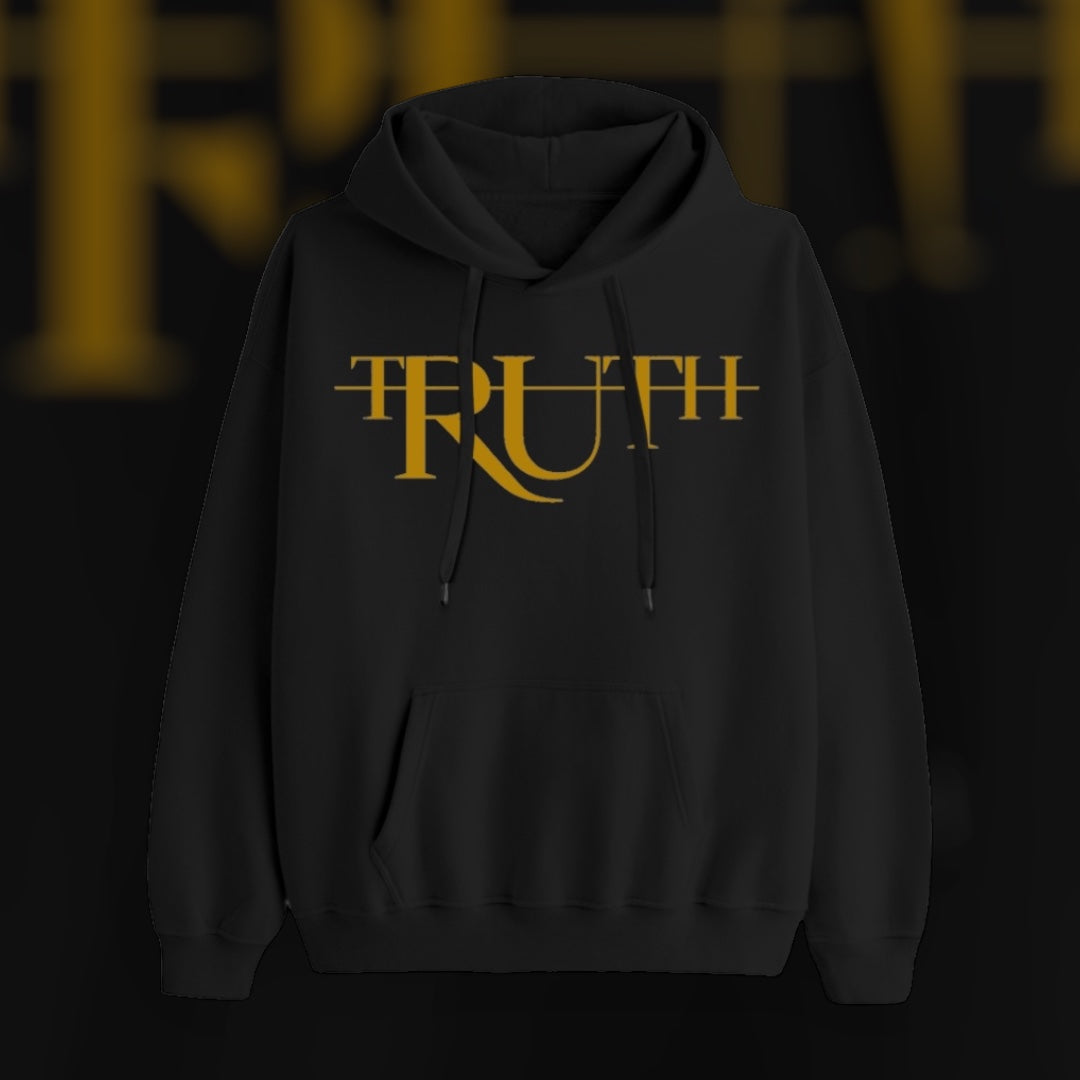 Black/Gold Truth Hoodie