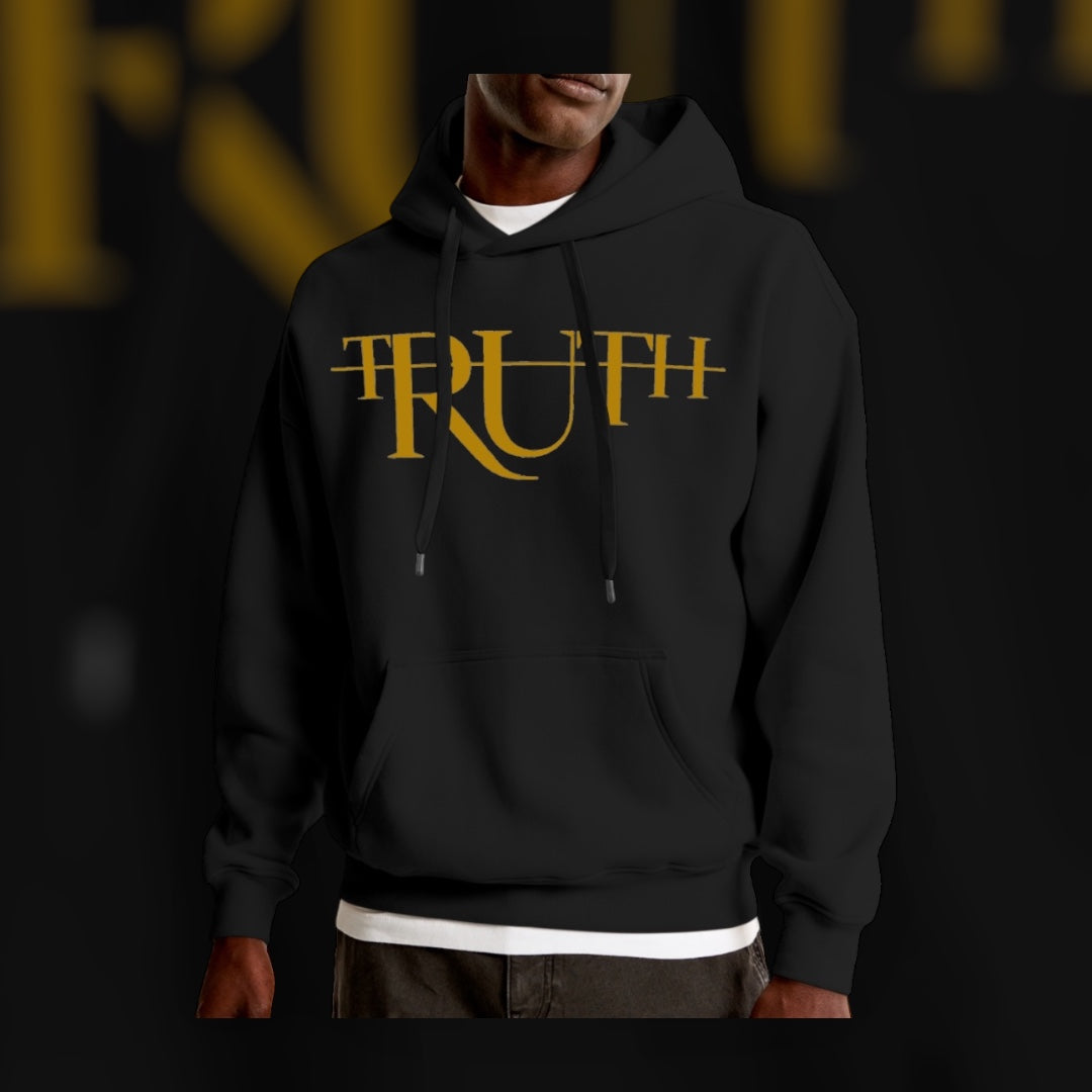 Black/Gold Truth Hoodie
