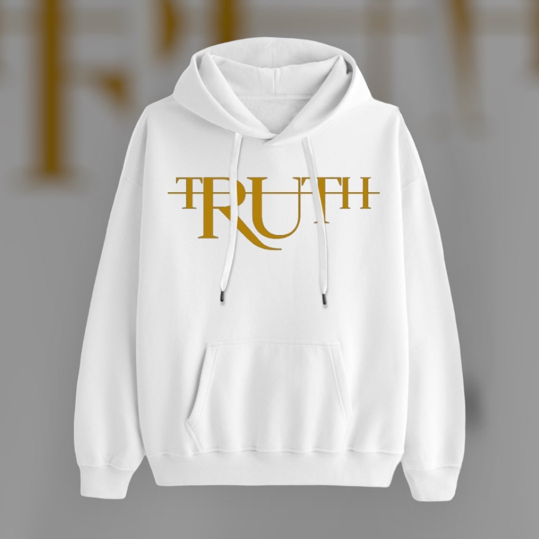 White/GoldTruth Hoodie