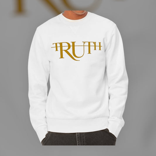 White/Gold Truth Sweatshirt