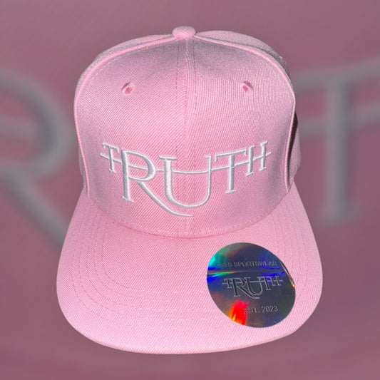 Pink/White Truth Hat