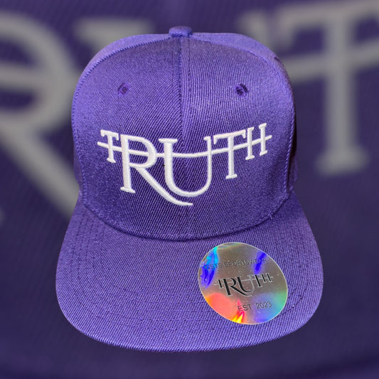 Purple/White Truth Hat