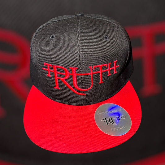 Black/Red Truth Hat