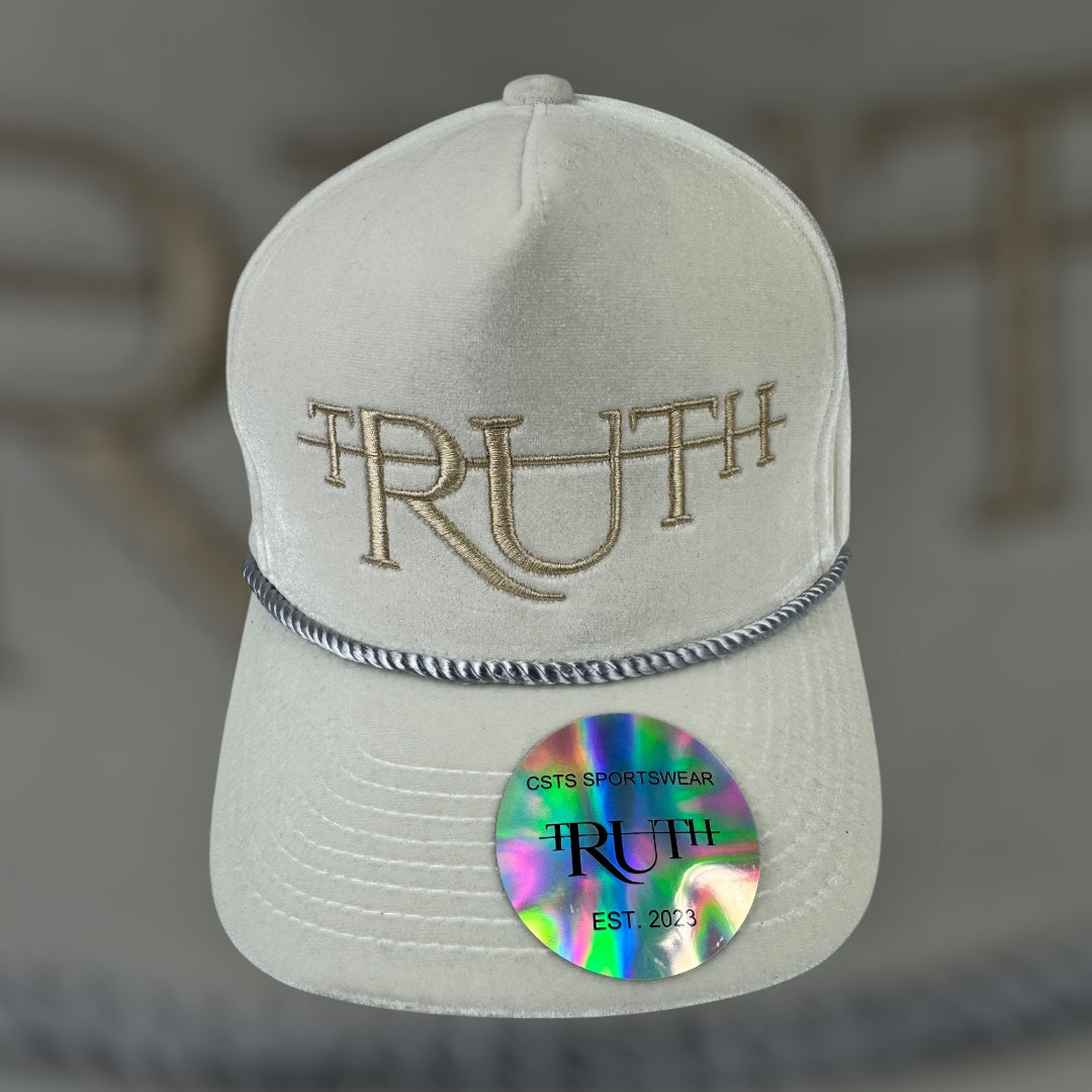 Ivory Truth Velvet Hat