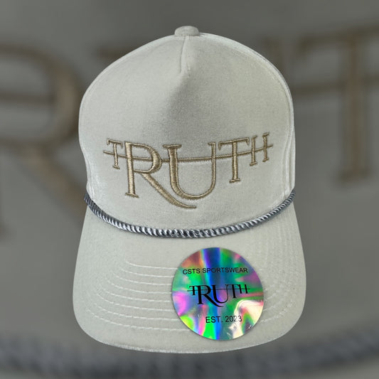 Ivory Truth Velvet Hat
