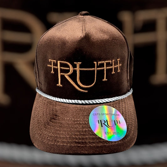 Brown Truth Velvet Hat