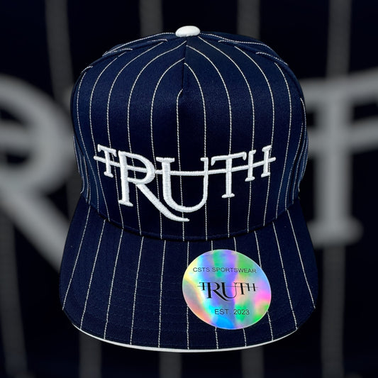 Navy/White Truth Pinstripe Hat