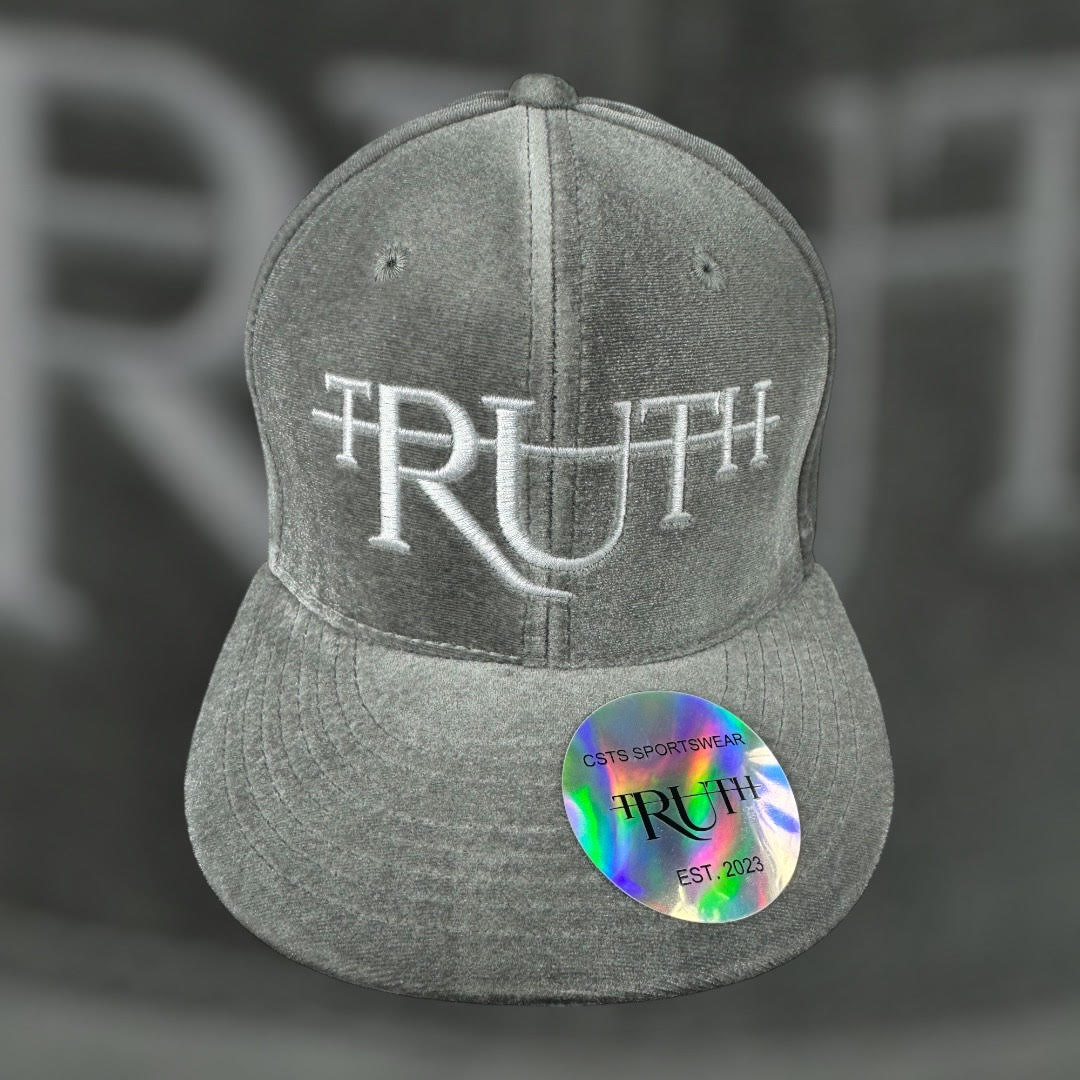 Gray Velvet Truth Hat