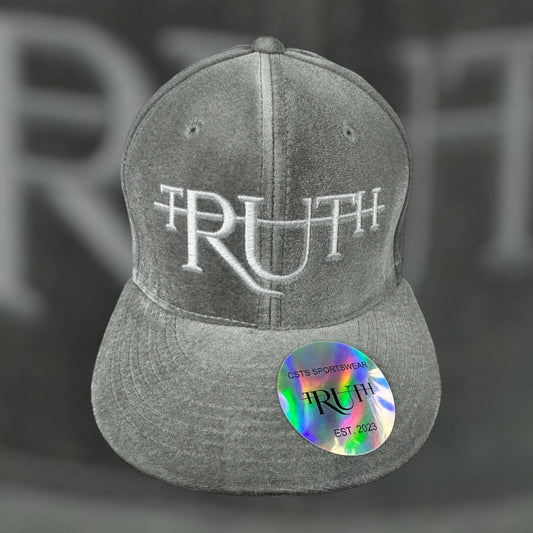 Gray Velvet Truth Hat