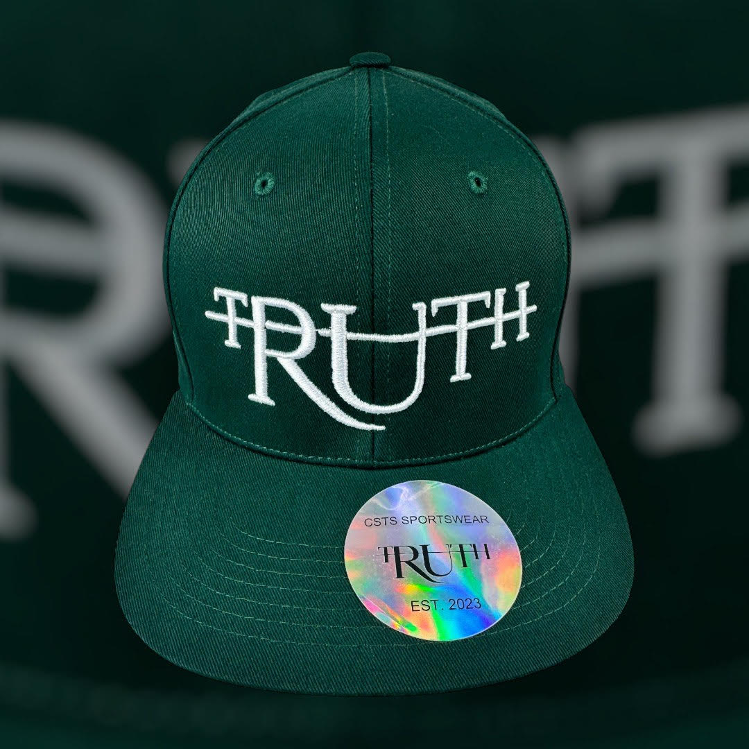 Green/White Truth hat